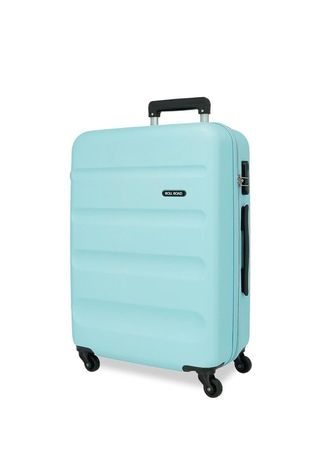 Maleta Rígida Roll Road Flex Teal ABS