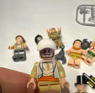 Figuras Indiana Jones compatibles Lego