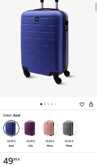 Maleta cabina AMICHI azul