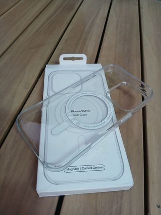Apple Funda iPhone 16 Pro MagSafe Transparente