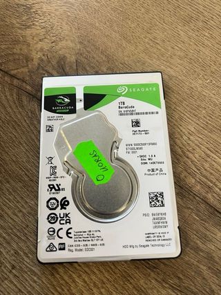 Disco Duro Seagate Barracuda 1TB