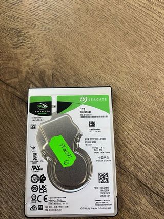 Disco Duro Seagate Barracuda 1TB