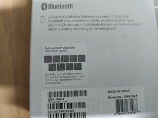 MICROSOFT Teclado (ALEMAN) + Raton Set Bluetooth Negro