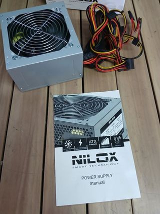 Nilox PSNI - Fuente de alimentación para PC 500 W