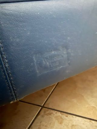 Divani Poltrona Frau Pelle Blu