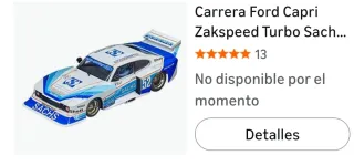 Ford Capri Sachs Bosch Shell Marca fly