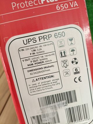 Riello PRP 650 SAI UPS 650 VA 360 W