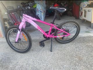 Bicicleta Monty Rosa Infantil de 20 pulgadas