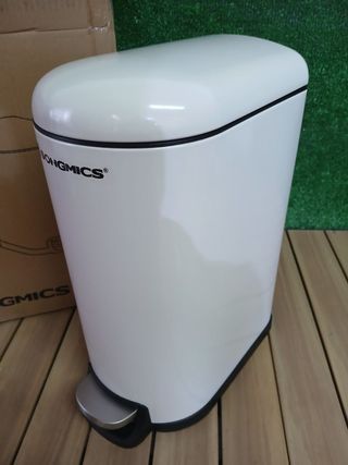 SONGMICS - Cubo de basura para baño 10 L, pequeño