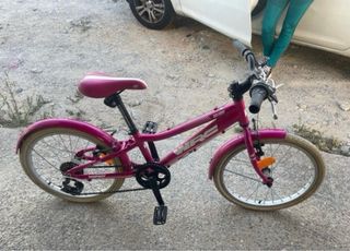 Bicicleta infantil rosa