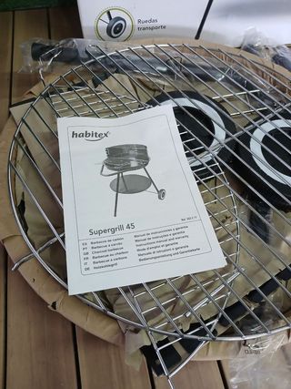Habitex 552C11 - Barbacoa Carbón Supergrill 45
