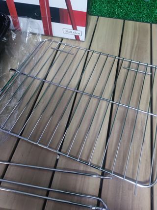 BBQ Barbacoa portátil de acero 36x45 cm