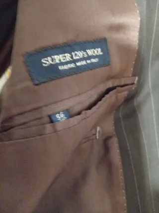 Traje Massimo Dutti XXL Raya Diplomática. Usado 1