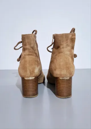 Sandali Liu Jo scamosciati marroni con lacci