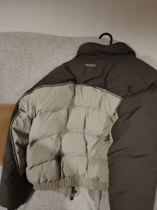 Chaqueta Rox Beige y Marrón Talla M