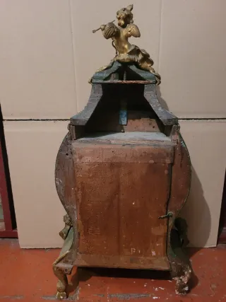 Reloj de Cartel Antiguo para Restaurar