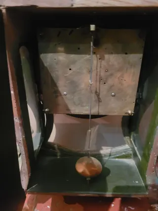 Reloj de Cartel Antiguo para Restaurar