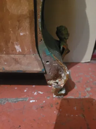 Reloj de Cartel Antiguo para Restaurar