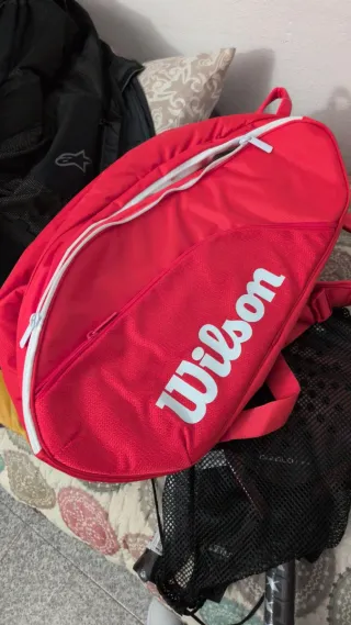 Paletero Padel Wilson Rojo