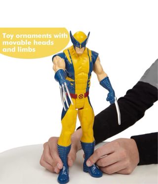 NUEVO! Figura Wolverine Titán Marvel 30cm nueva