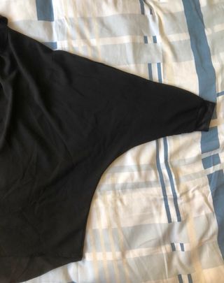 Camicia Me&Me nera con fiocco