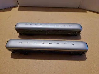 Marklin H0 Coppia Carrozze Passeggeri Rapidi