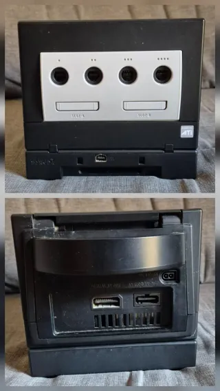 GameCube + Game Boy Player + Disco + F-Zero