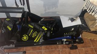 Carenado Yamaha Aerox Negro/Amarillo