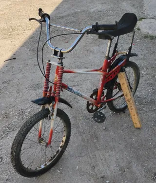 Bicicleta Rabasa Derbi Roja