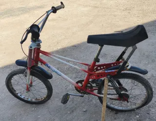 Bicicleta Rabasa Derbi Roja