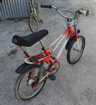 Bicicleta Rabasa Derbi Roja