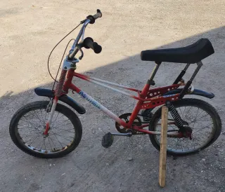 Bicicleta Rabasa Derbi Roja