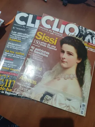 Regalo revistas Clio año 2003 2004
