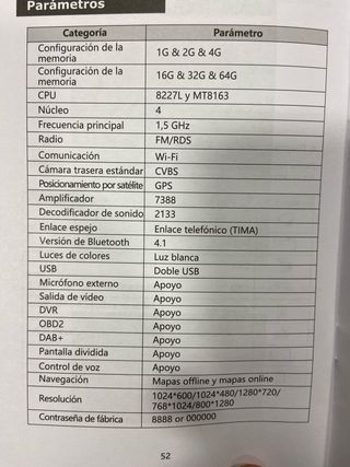 : Pantalla Car Play Essgo