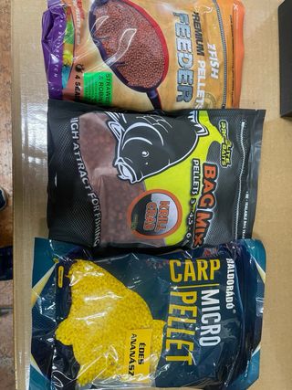 10 Bolsas PVA listas para pesca
