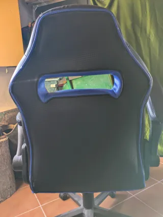 Silla Gaming de oficina Drift Negra y Azul
