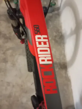 Bicicleta Montaña BTWIN 520 Roja