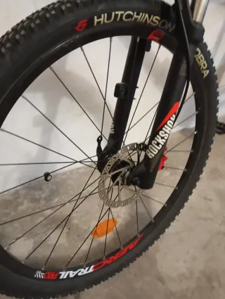 Bicicleta Montaña BTWIN 520 Roja