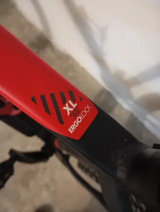 Bicicleta Montaña BTWIN 520 Roja