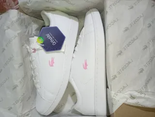 Zapatillas Lacoste Mujer Blancas