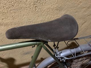 Bicicleta antigua verde Nicor