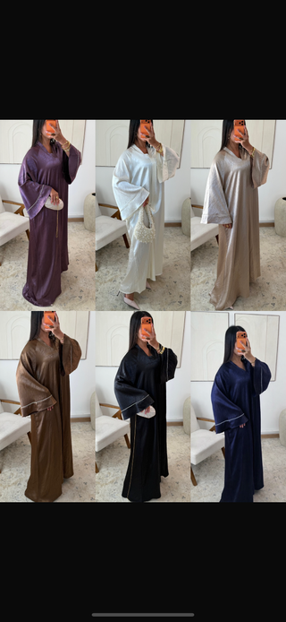 Ropa modesta beige y marrón talla única