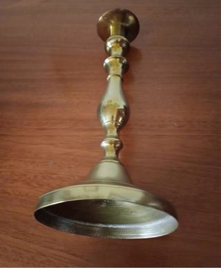 Antiguo Candelabro de Bronce