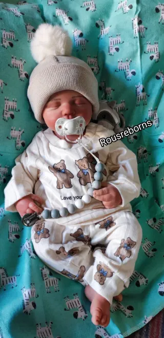 Reborn niño completo silicona 50cm