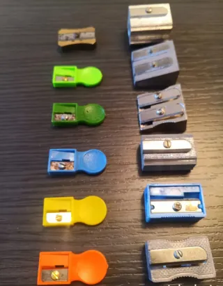 Colección Antiguos Sacapuntas Afilaminas