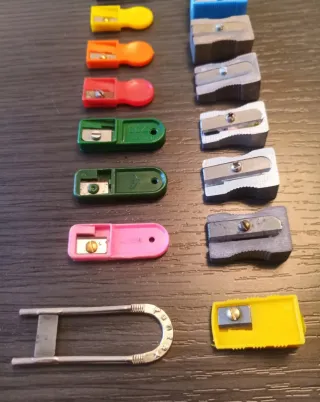 Colección Antiguos Sacapuntas Afilaminas