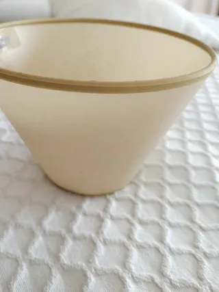 6 tulipas para lámpara de techo beige