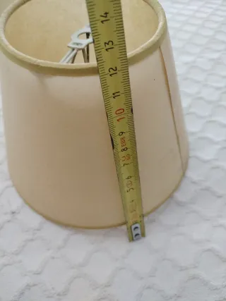 6 tulipas para lámpara de techo beige