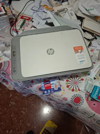 Impresora HP Blanca y Gris 655988264