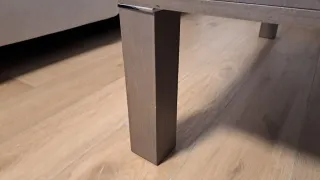 Mesa Centro Elevable Madera con detalles Cristal